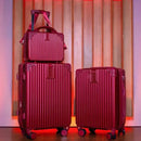 [Promo do Mês] 2 Malas Bordo Viagem + Frasqueira | Cadeado Numérico | Rodinhas 360°